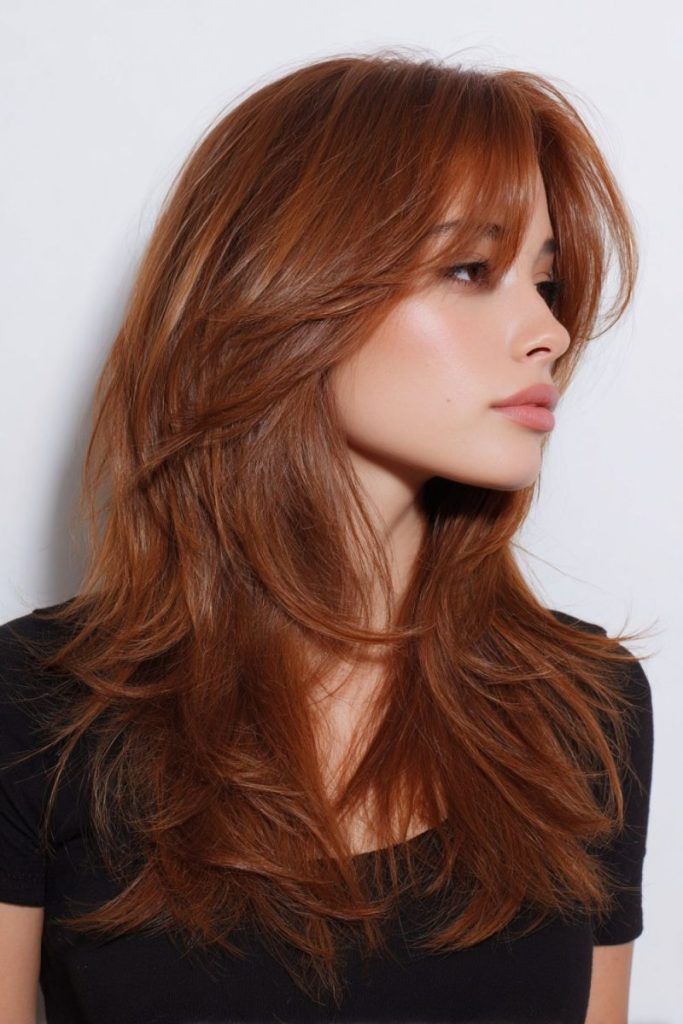 tóc nhuộm copper glow đồng rực rỡ hè 2026