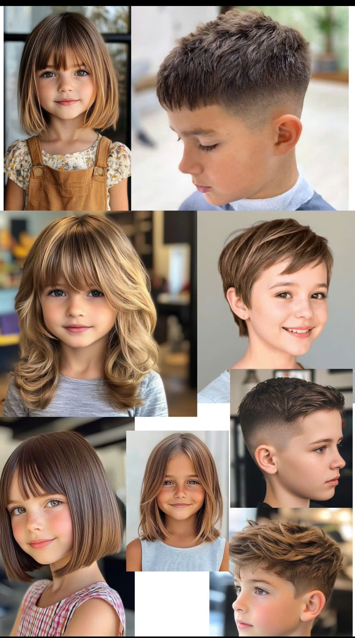 Các kiểu tóc trẻ em đẹp tại Hair Salon Chí Tâm dịp Quốc tế Thiếu nhi 1/6
