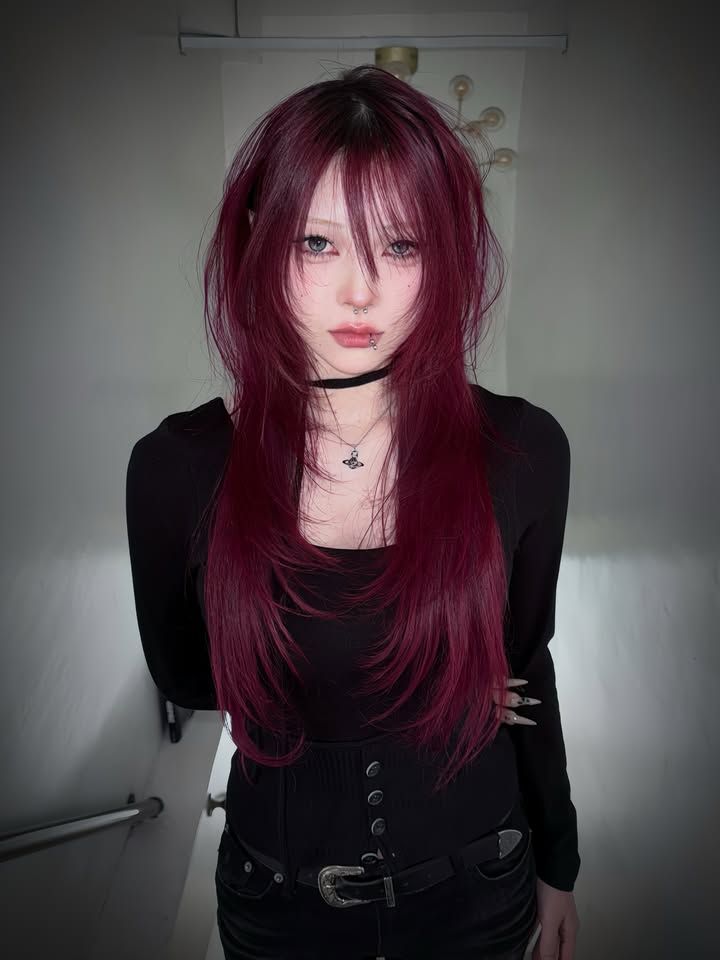 Tóc Cherry Cola 2026 lifestyle tại Chí Tâm Hair Salon