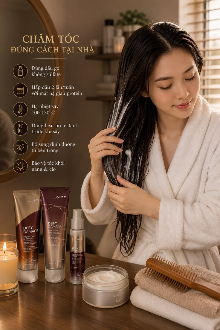 Sản phẩm chăm sóc tóc cao cấp tại Chí Tâm Hair Salon