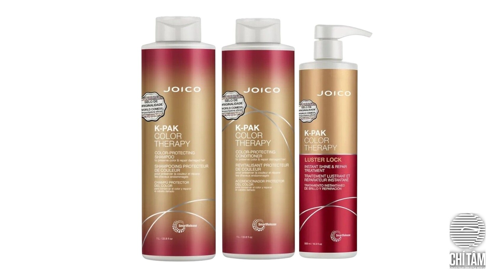 Bộ sản phẩm Joico K-PAK Color Therapy bảo vệ tóc tại Chí Tâm Hair Salon