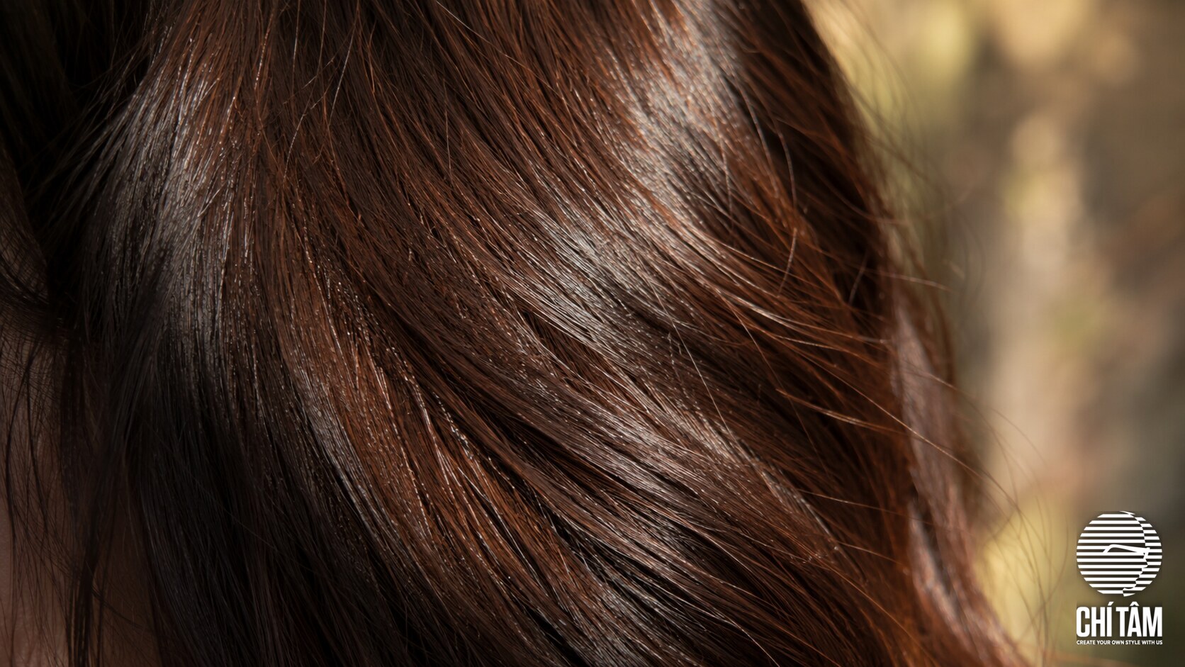 Cận cảnh tóc Espresso Brown 2026 undertone ấm tại Chí Tâm Hair Salon