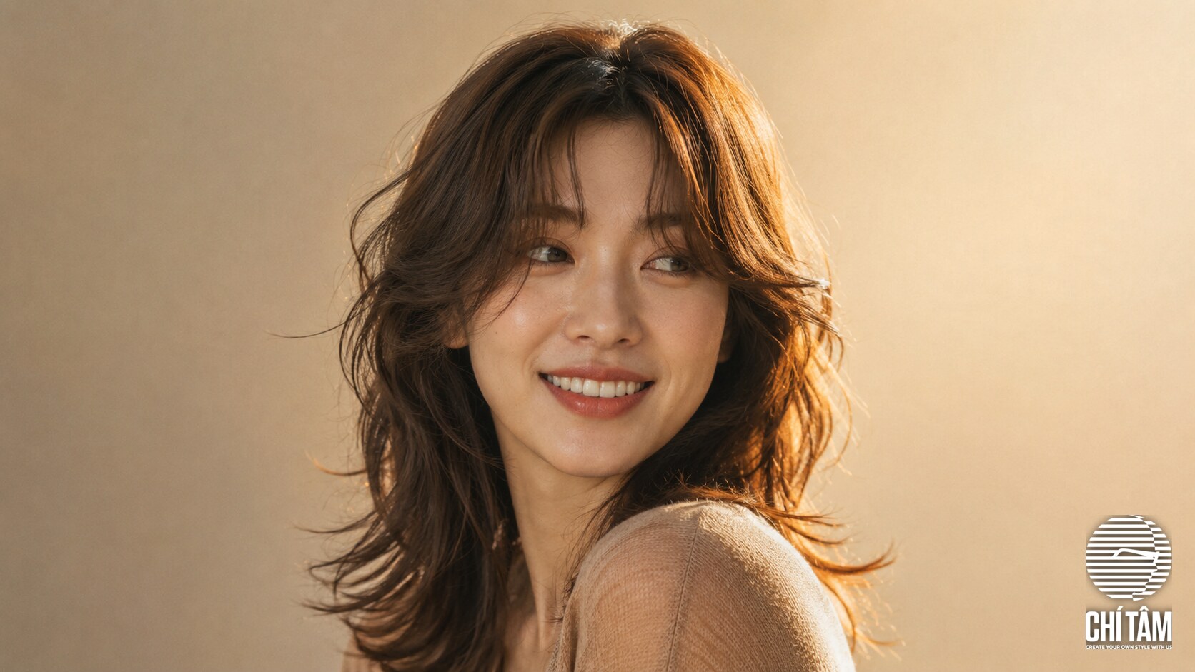 Version Soft Wolf Cut sóng lơi curtain bangs tại Chí Tâm Hair Salon