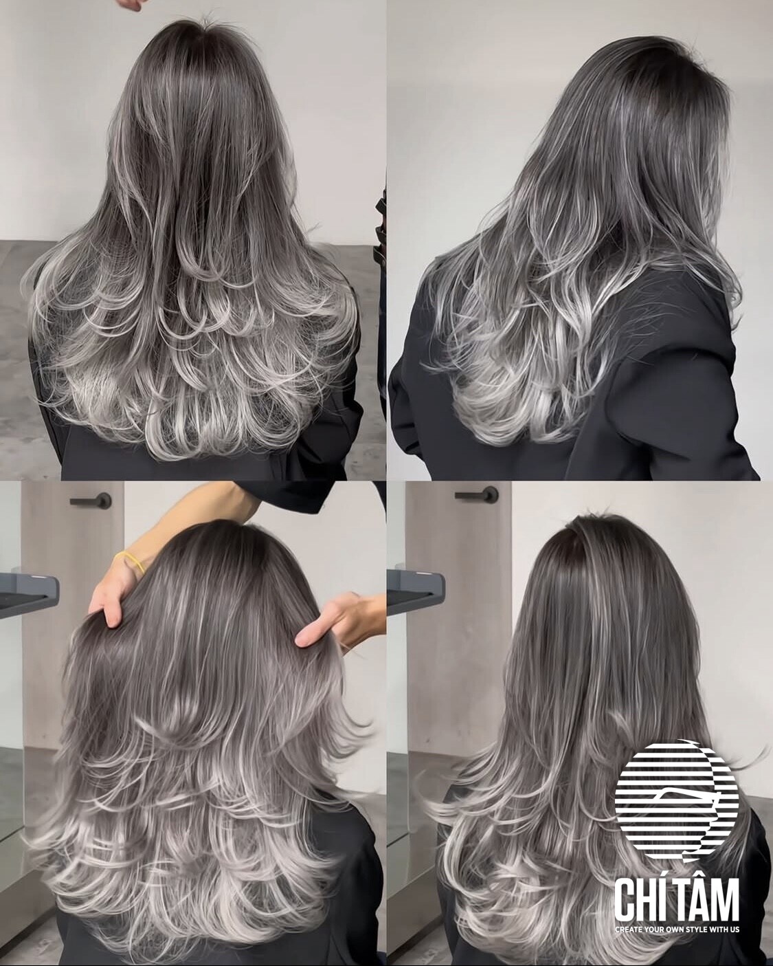 Nhuộm balayage tại Chí Tâm Hair Salon