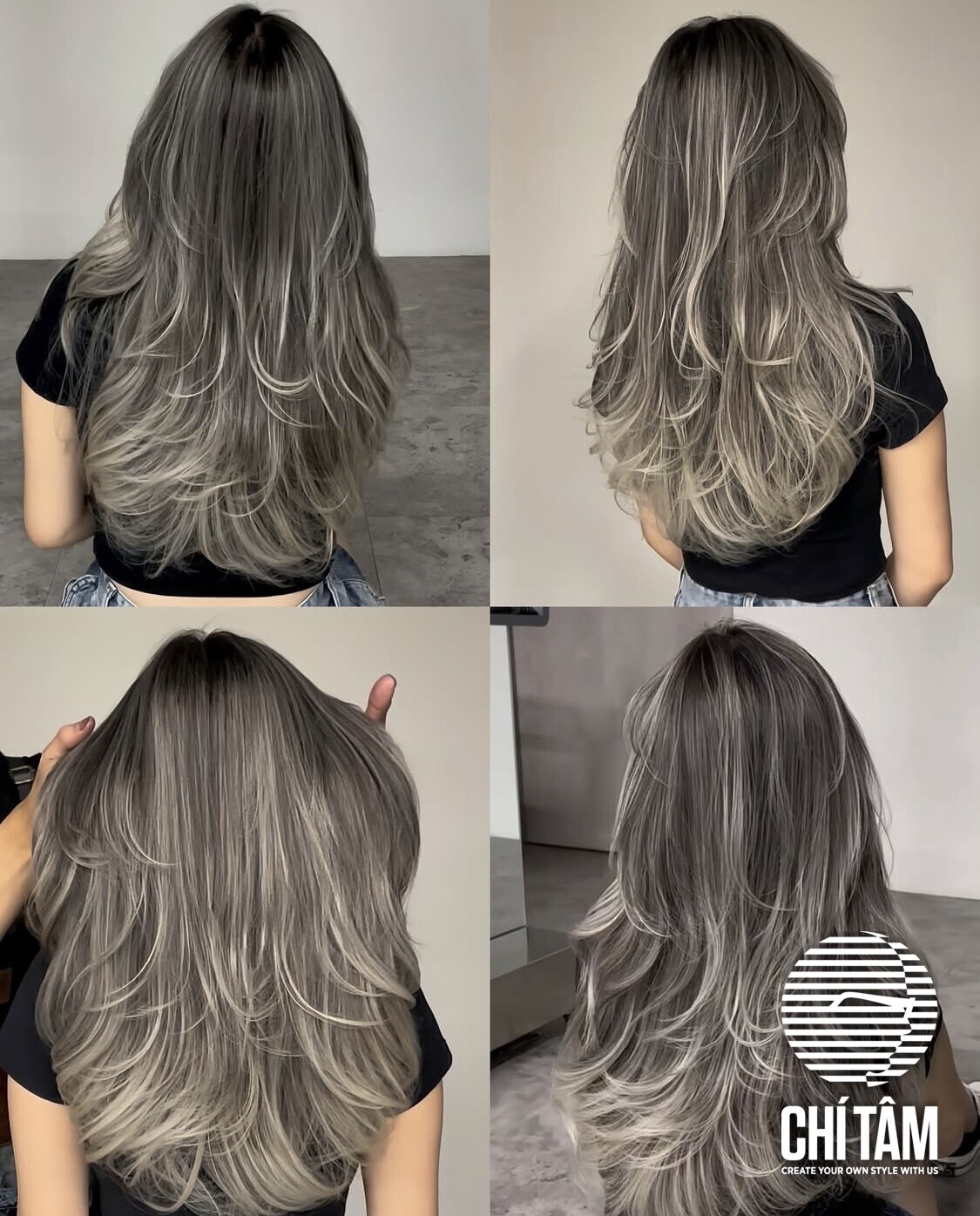 Nhuộm balayage tại Chí Tâm Hair Salon
