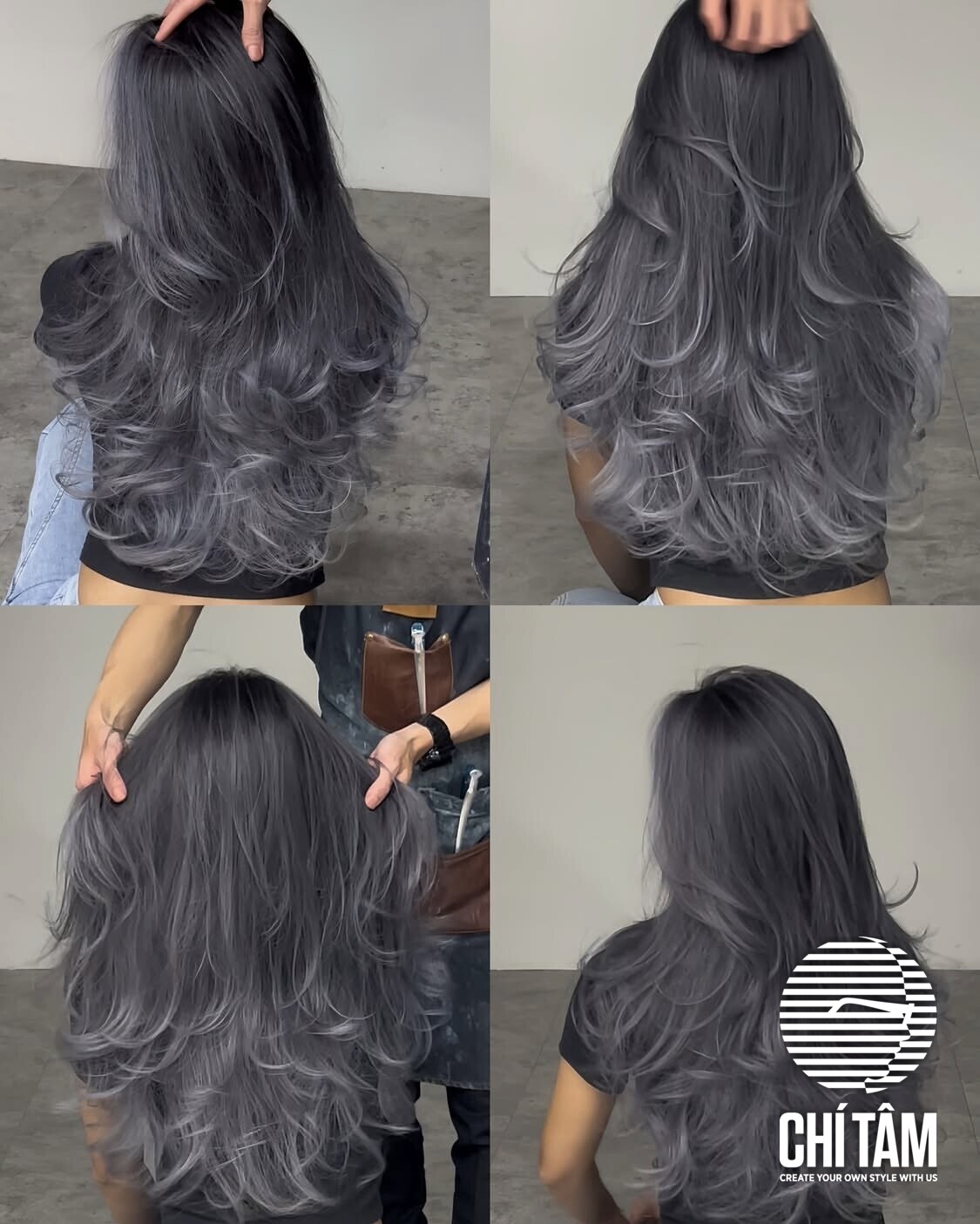 Nhuộm balayage tại Chí Tâm Hair Salon
