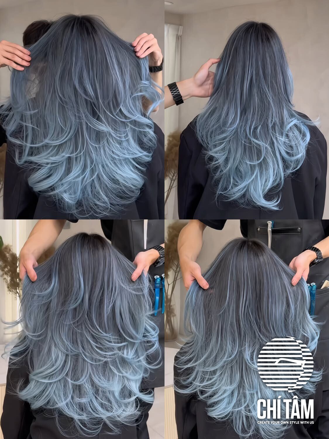 Nhuộm balayage tại Chí Tâm Hair Salon