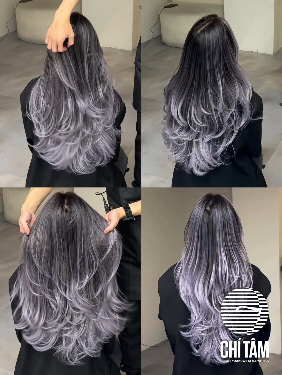 Nhuộm balayage tại Chí Tâm Hair Salon