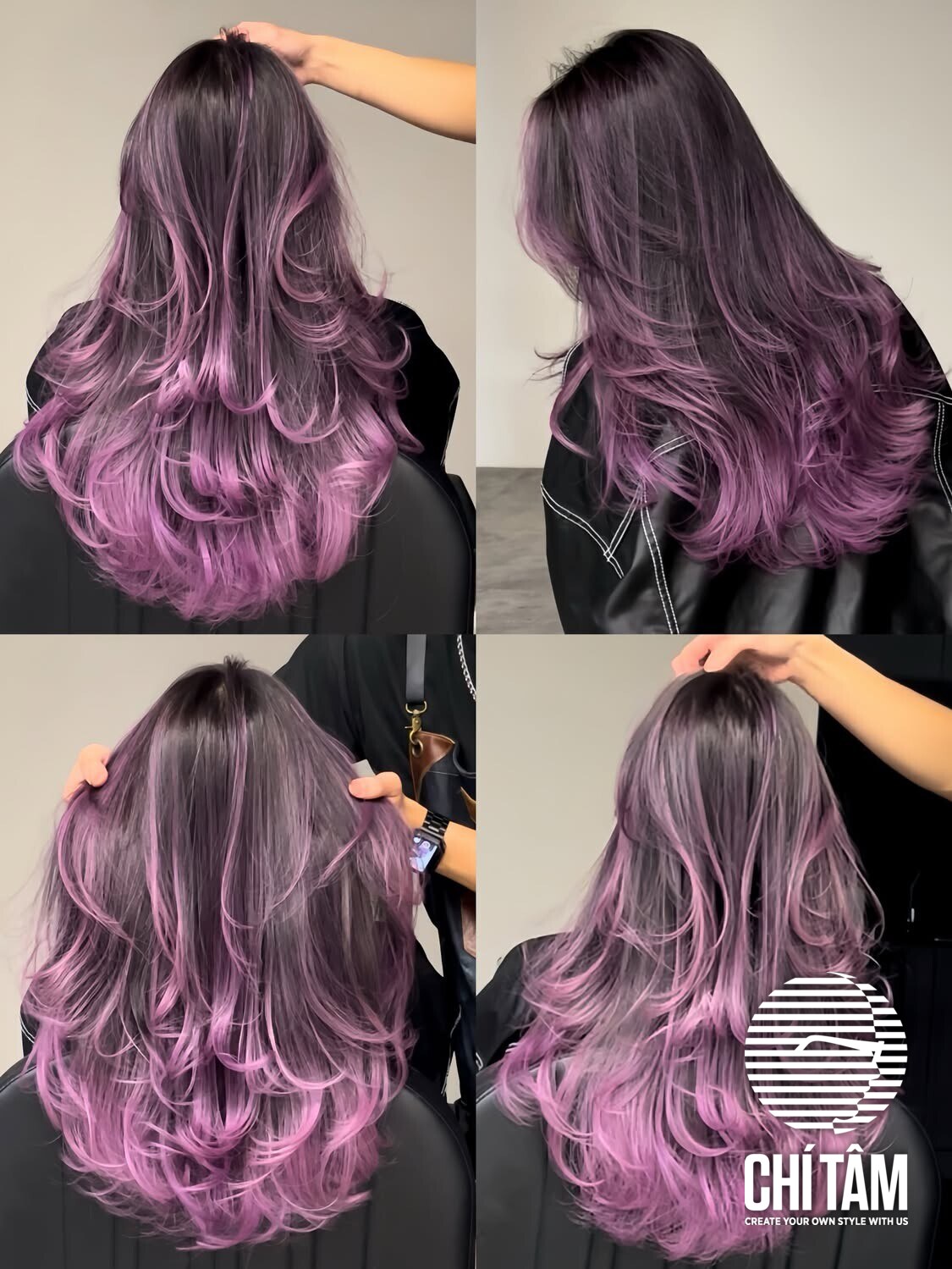 Nhuộm balayage tại Chí Tâm Hair Salon