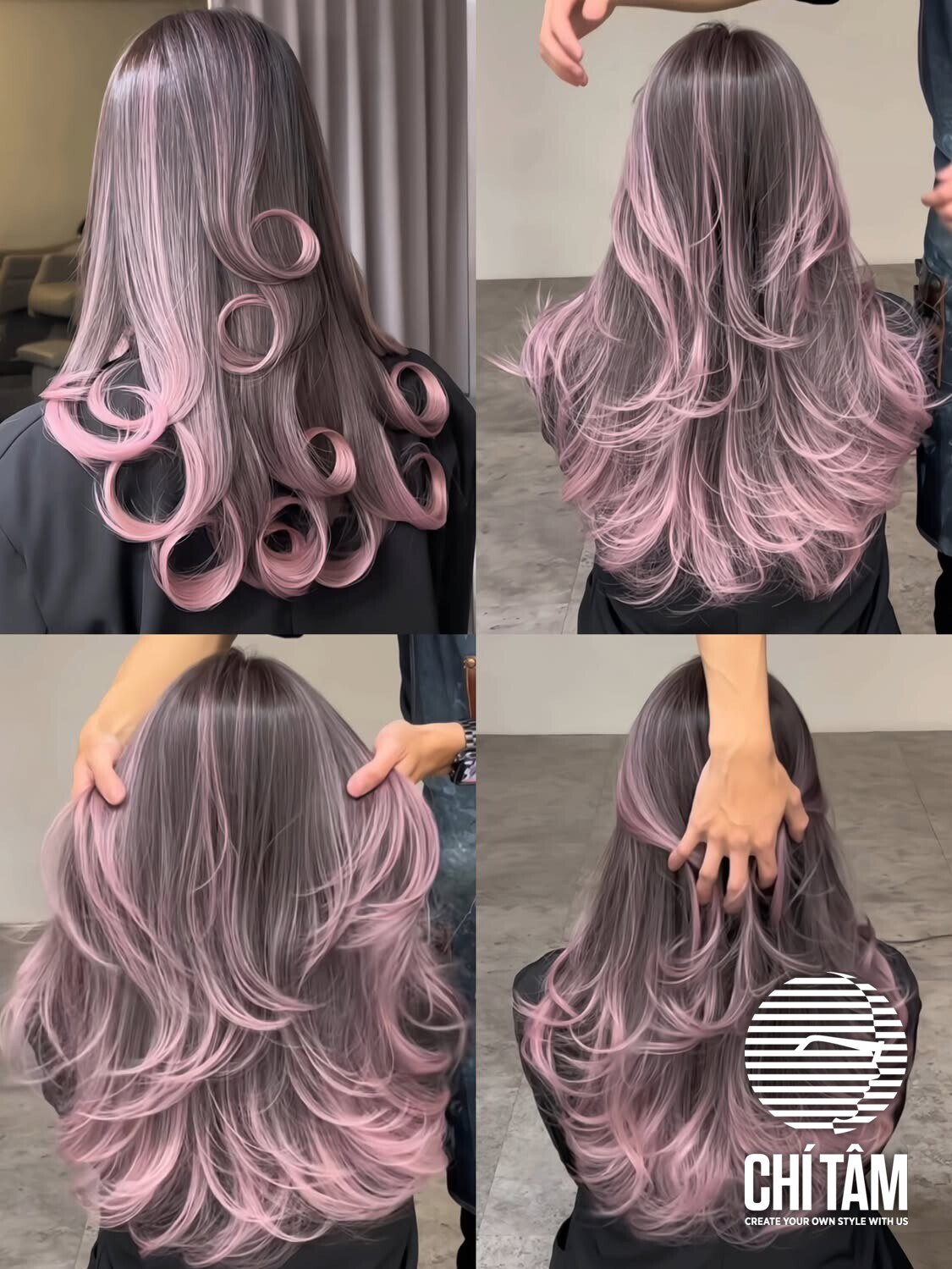Nhuộm balayage tại Chí Tâm Hair Salon
